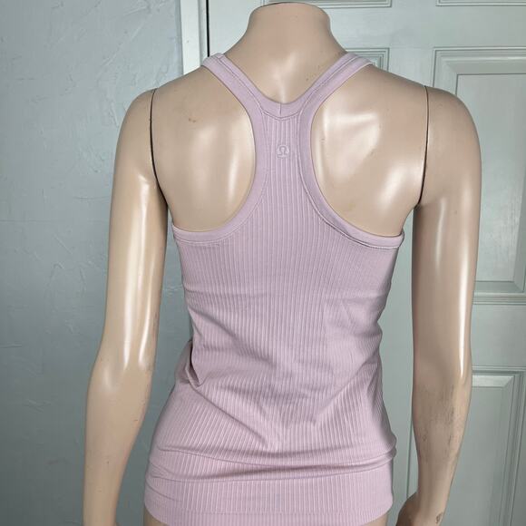 lululemon athletica Pink Ribbed Tank Top - Picture 3 of 5